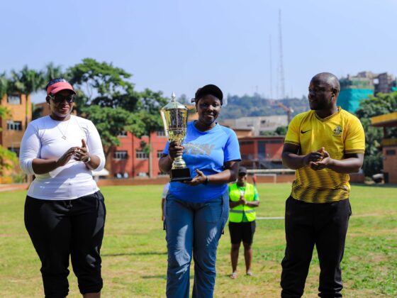 Board Member, Hope Okeny Encourages Team Spirit Beyond the Pitch at Sports Gala