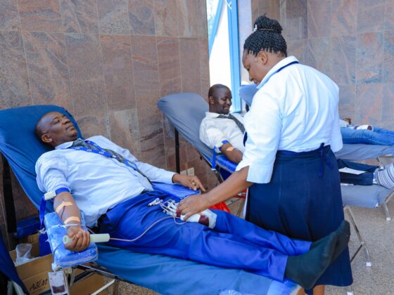 URSB Staff and Community Unite in Blood Donation Drive