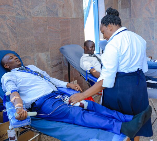 URSB Staff and Community Unite in Blood Donation Drive