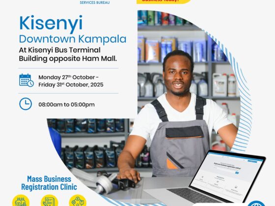 URSB’s Mass Business Registration Clinics target Luzira and Kisenyi, Downtown Kampala
