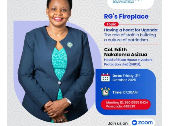 Col. Edith Nakalema Inspires URSB Staff to Embrace Patriotism Through Dedicated Service