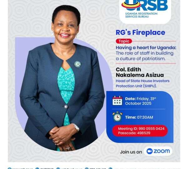 Col. Edith Nakalema Inspires URSB Staff to Embrace Patriotism Through Dedicated Service