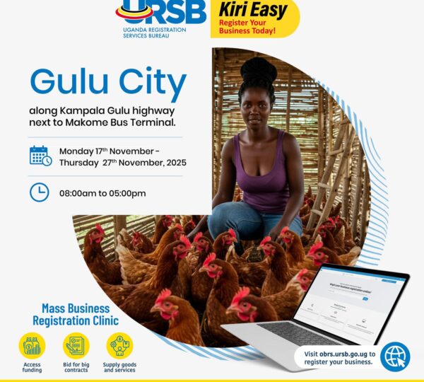 URSB’s Mass Business Registration Clinics target Lira and Gulu