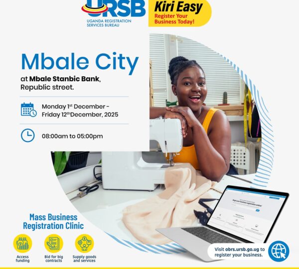 “KIRI EASY” Business Registration Clinics Head to Mbale and Soroti Cities
