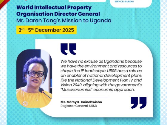 Registrar General Ms. Mercy K. Kainobwisho Recognised Among Global IP Influencers