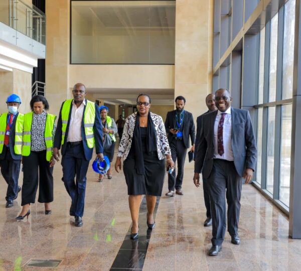 URSB Leadership Tours JLOS Towers Ahead of Occupation